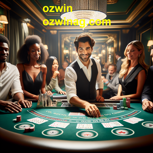 Descubra a Emoção do Cassino Ao Vivo no Ozwin